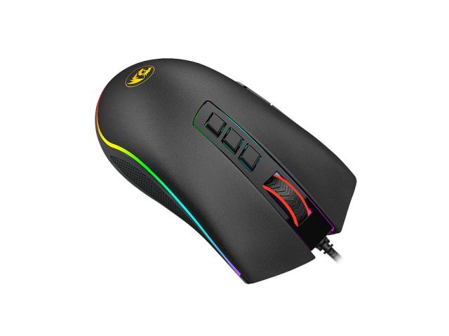 Mouse Optic Redragon Cobra FPS, RGB LED, USB, Black