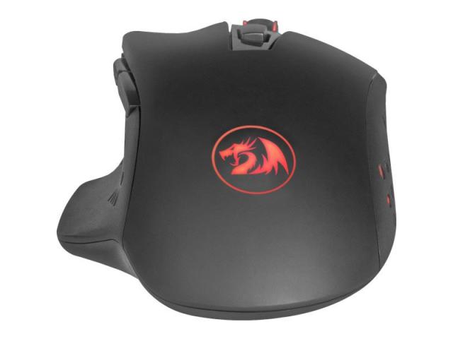 Mouse Optic Redragon Gainer, RGB LED, USB, Black
