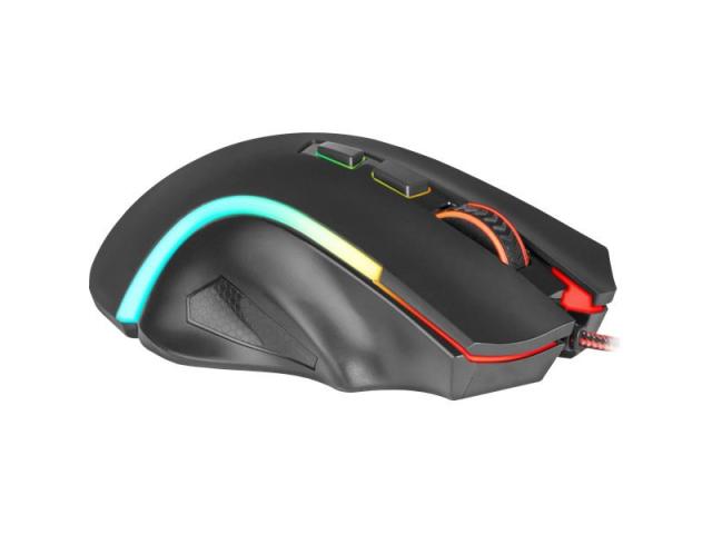 Mouse Optic Redragon Griffin, RGB LED, USB, Black