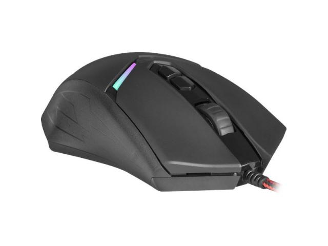 Mouse Optic Redragon Nemeanlion2, RGB LED, USB, Black-Red