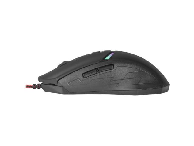 Mouse Optic Redragon Nemeanlion2, RGB LED, USB, Black-Red