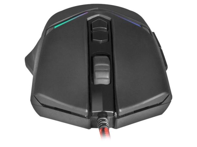 Mouse Optic Redragon Nemeanlion2, RGB LED, USB, Black-Red