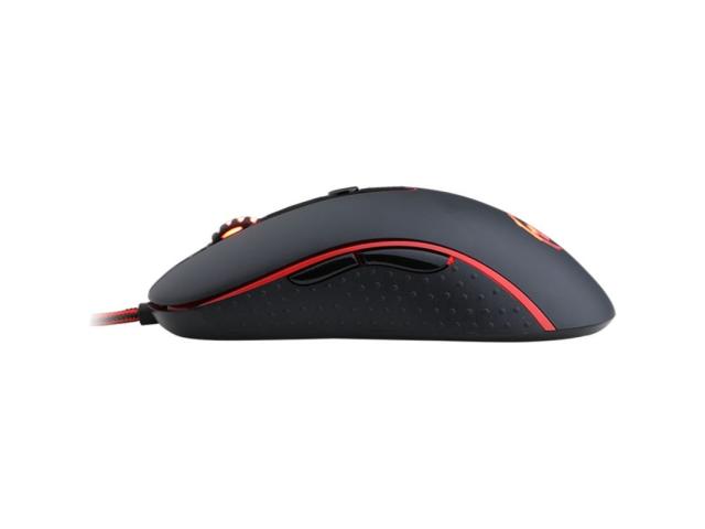Mouse Optic Redragon Phoenix2, RGB LED, USB, Black-Red