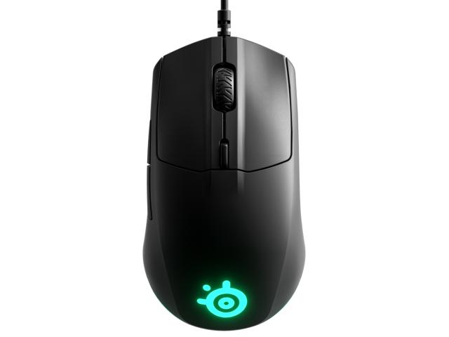 Mouse Optic SteelSeries Rival 3, USB, Black
