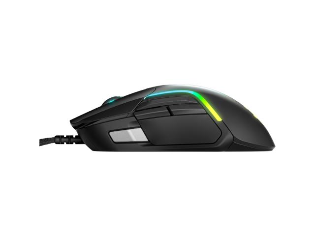 Mouse Optic SteelSeries Rival 5, USB, Black