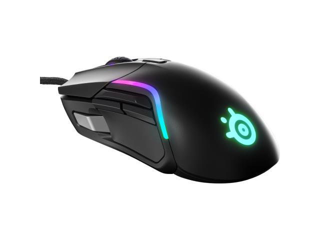 Mouse Optic SteelSeries Rival 5, USB, Black