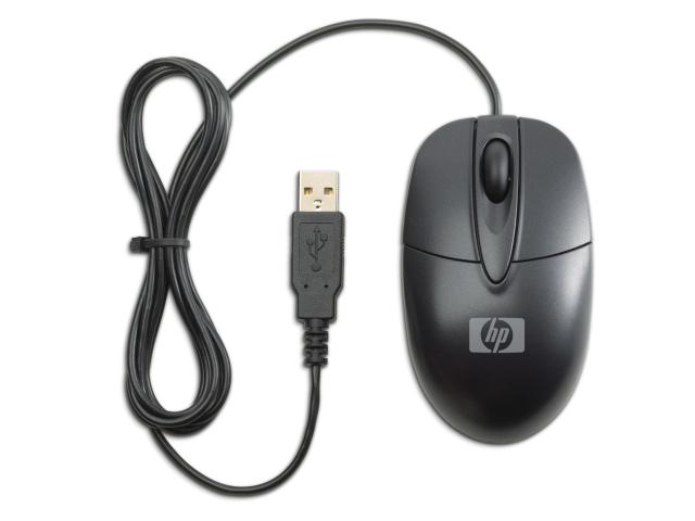 Mouse Optic HP RH304AA, USB, Black