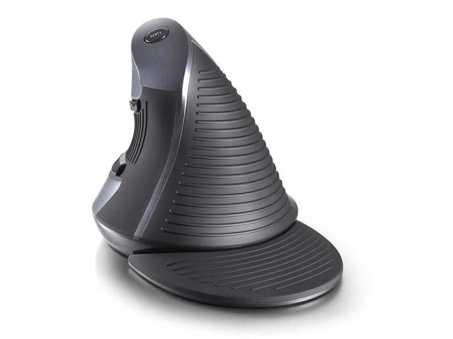 Mouse Optic Delux M618BU, USB, Black-Grey