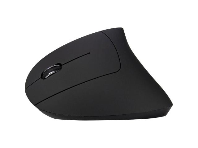 Mouse Optic Vertical Inter-Tech Eterno KM-206L, USB Wireless, Black