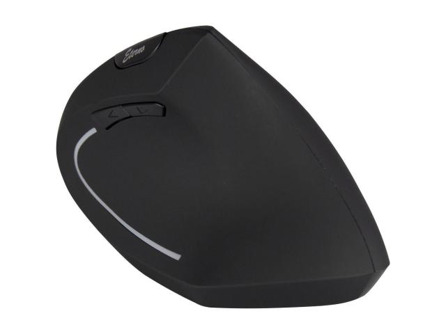 Mouse Optic Vertical Inter-Tech Eterno KM-206R, USB Wireless, Black