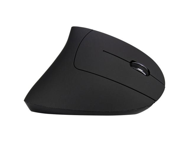 Mouse Optic Vertical Inter-Tech Eterno KM-206R, USB Wireless, Black
