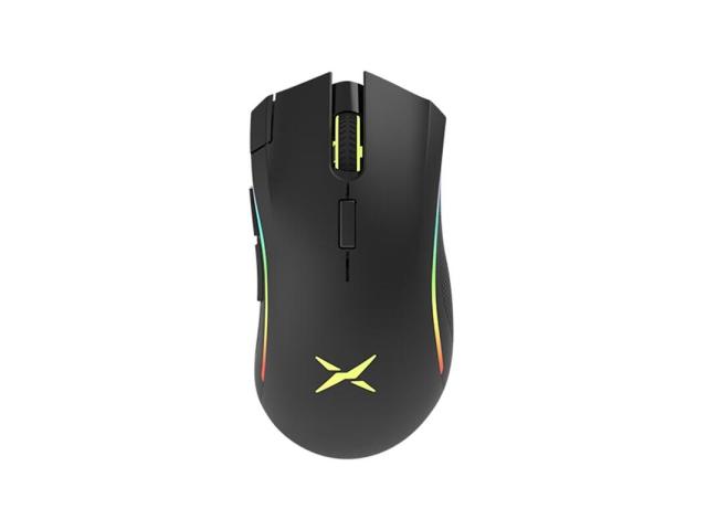 Mouse Optic Delux M625 PLUS, USB/USB Wireless, Black