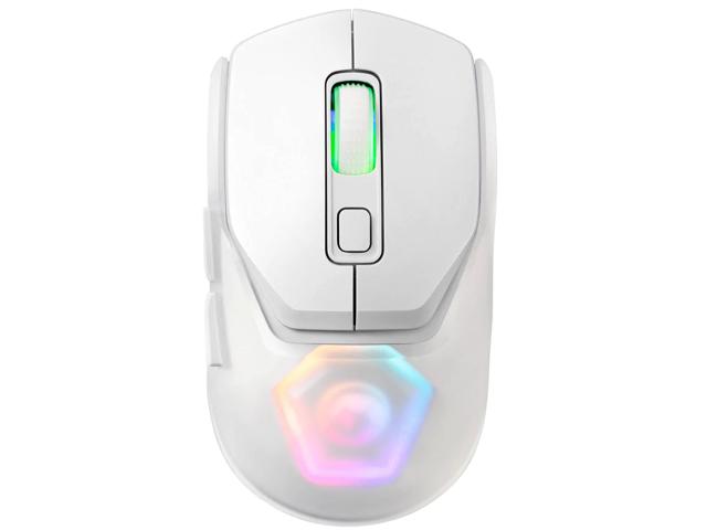 Mouse optic Marvo Fit Pro G1W, USB Wireless/Bluetooth, White