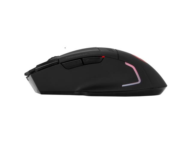 Mouse Optic Marvo M720W, RGB LED, USB Wireless, Black