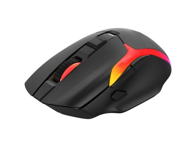 Mouse Optic Marvo M729W, RGB LED, USB Wireless, Black