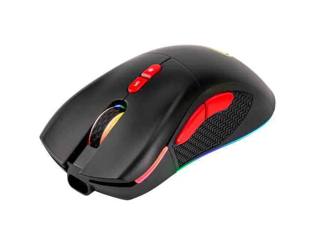 Mouse Optic Marvo M797W, USB/USB Wireless, Black