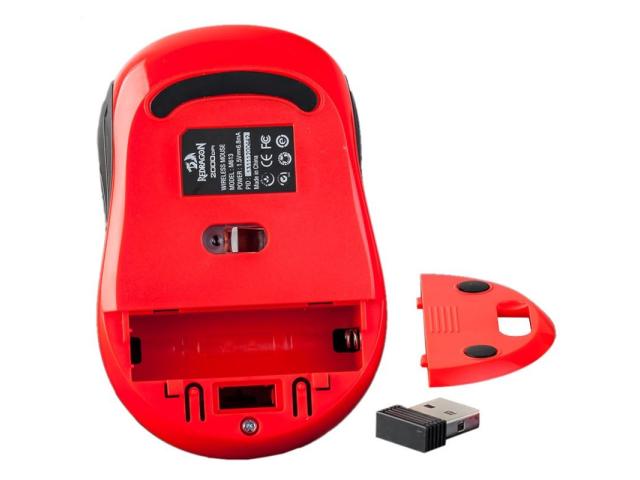 Mouse Optic Redragon M613, USB Wireless, Black-Red