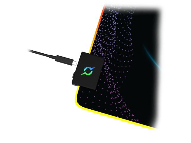 Mouse Pad AQIRYS Eclipse Extra Large, Black