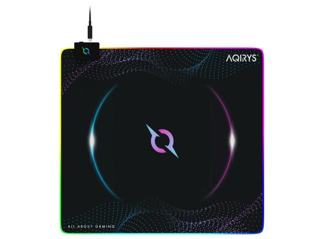 Mouse Pad AQIRYS Eclipse Medium, Black