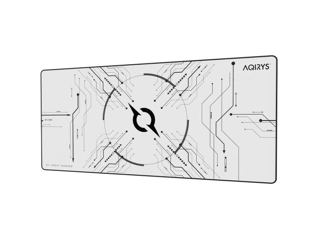 Mousepad AQIRYS Gruis Extra Large, White-Black