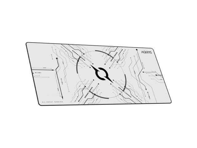 Mousepad AQIRYS Gruis Extra Large, White-Black