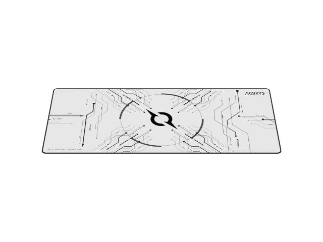 Mousepad AQIRYS Gruis Extra Large, White-Black