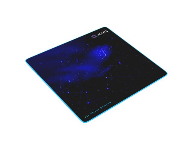 Mouse Pad AQIRYS Parsec Medium, Black-Blue