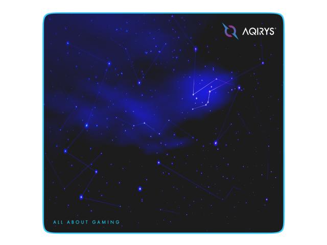 Mouse Pad AQIRYS Parsec Medium, Black-Blue