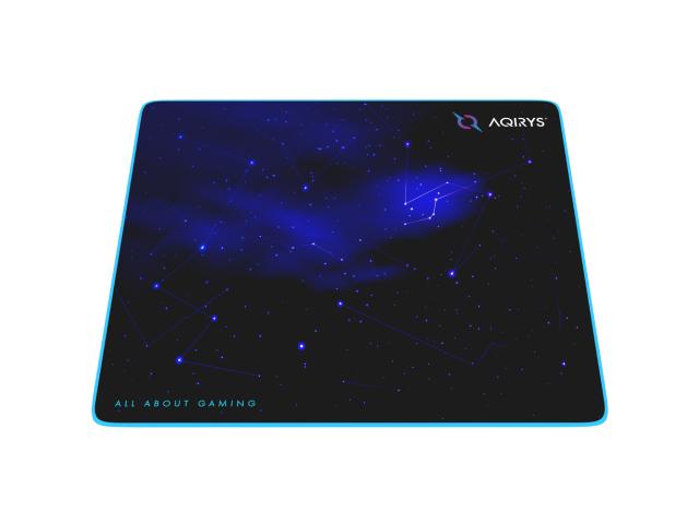 Mouse Pad AQIRYS Parsec Medium, Black-Blue
