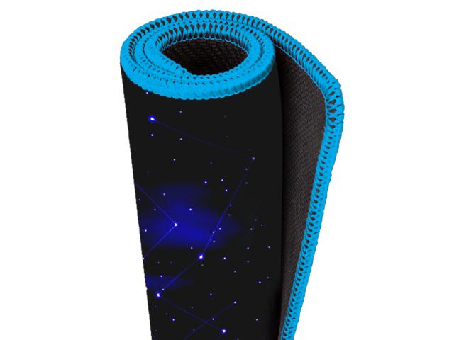 Mouse Pad AQIRYS Parsec Medium, Black-Blue