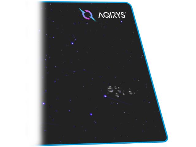 Mouse Pad AQIRYS Parsec Medium, Black-Blue