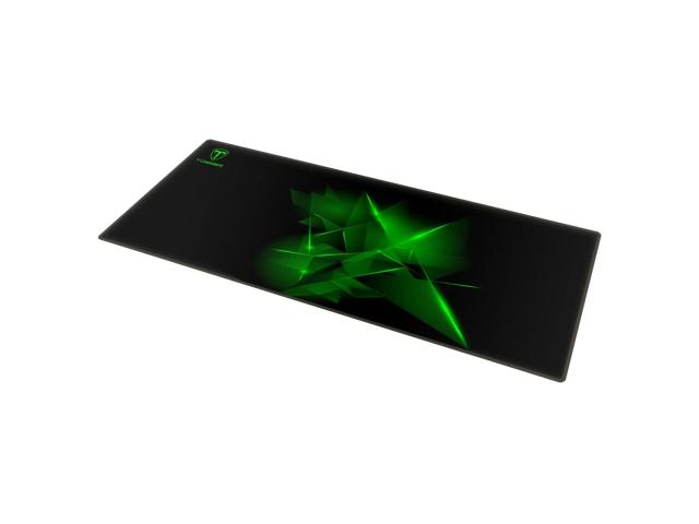 Mouse Pad T-Dagger Geometry L, Black-Green