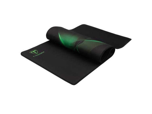 Mouse Pad T-Dagger Geometry L, Black-Green