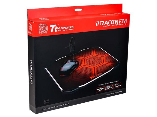 Mouse pad Tt eSPORTS by Thermaltake DRACONEM 2016, Black-Red