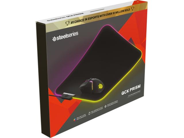 Mouse Pad SteelSeries QcK Prism Cloth Medium, Black