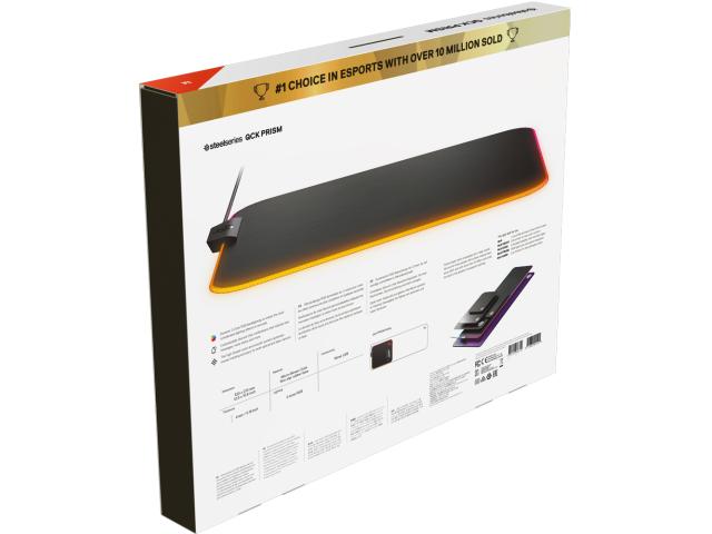 Mouse Pad SteelSeries QcK Prism Cloth Medium, Black