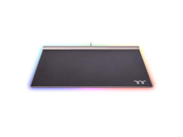 Mouse Pad Thermaltake Premium Argent MP1, RGB LED, Black