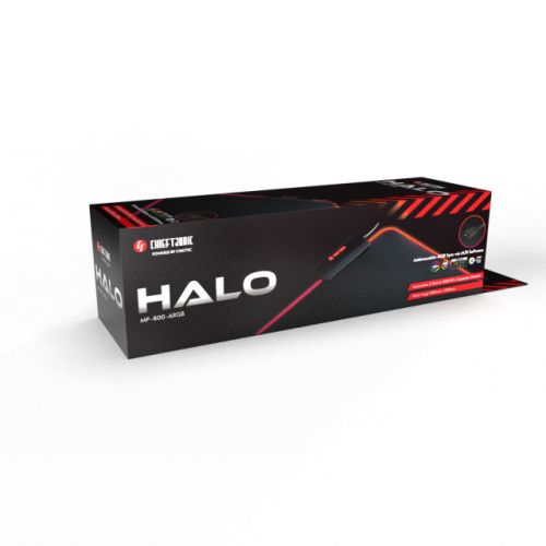 Mouse Pad Chieftec Halo ARGB, Black