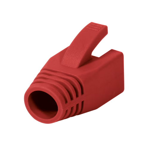 Manson mufa Logilink MP0035R, 8 mm, Red, 50 bucati