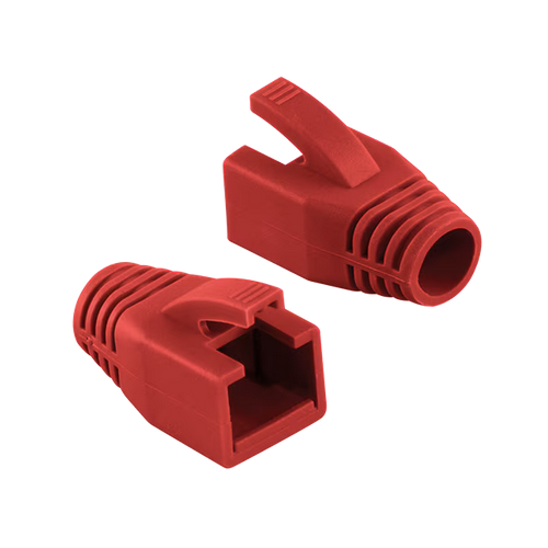 Manson mufa Logilink MP0035R, 8 mm, Red, 50 bucati