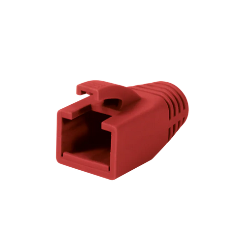 Manson mufa Logilink MP0035R, 8 mm, Red, 50 bucati