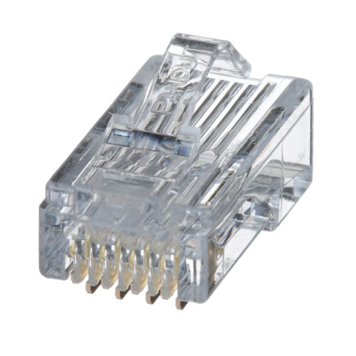PANDUIT Pan-Plug Modular Plug Category 5e 24-26 AWG 100 Pack