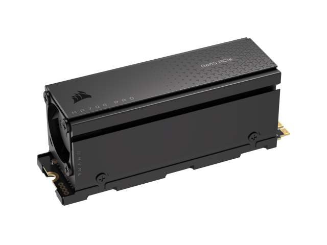 MP700 PRO cu Air Cooler, 1TB, PCIe Gen 5.0 x4, NVMe, M.2, Negru