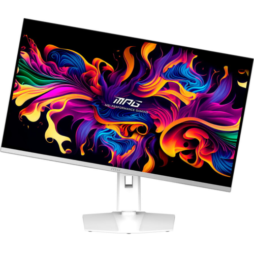 Monitor QD-OLED MSI MPG 321URXWDE QD-OLED, 31.5 inch, 3840 x 2160 pixeli, 0.03 ms GTG, White