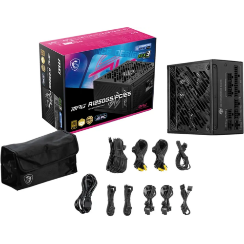 Sursa MSI MPG A1250GS PCIE5, 1250 W