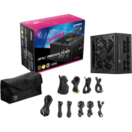 MSI MPG A850GS PCIE5 power supply