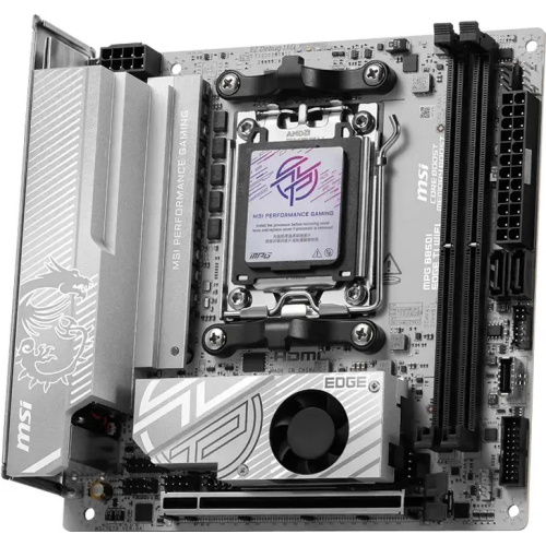 Placa de baza MSI MPG B850I EDGE TI WIFI, AMD B850, Socket AM5, mITX