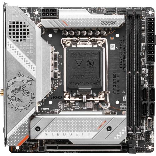 Placa de baza MSI MPG Z790I EDGE WIFI, Intel Z790, Socket 1700, mITX