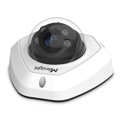 Camera IP Mini Dome MILESIGHT TECHNOLOGY MS-C5373-PD, 5MP, Lentila 2.8mm, IR 30m