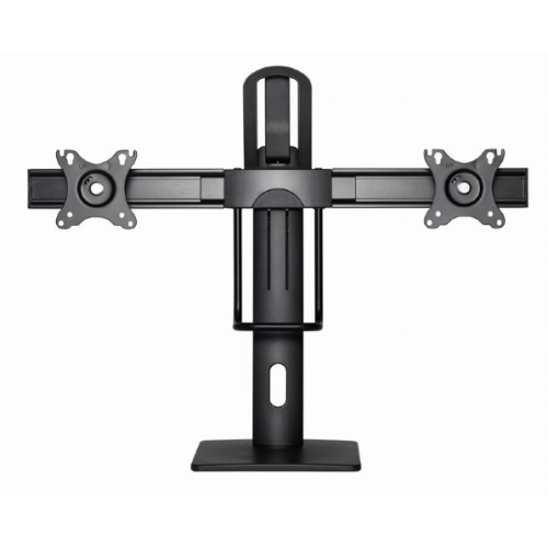 GEMBIRD Double monitor desk stand height adjustable